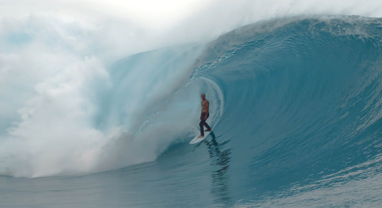 Kelly Slater Gets Barreled In S.E.A. Jeans